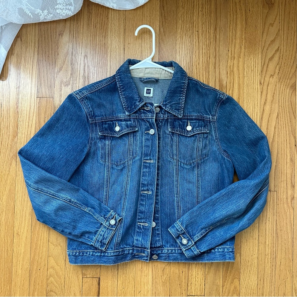 Gap Medium Wash Denim Jacket